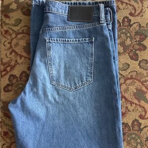 Banana Republic High-Rise Rigid Wide Leg Jeans 31